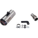 Scorpion Red Power Stainless Steel Slip-On Exhaust For Bullit Hero 125 2017-2025