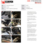 Scorpion Serket Taper Full System Titanium Exhaust For Keeway RKF-125 (Euro 5) 2021-2025