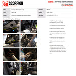 Scorpion Serket Taper Full System Titanium Exhaust For Keeway RKF-125 (Euro 5) 2021-2025