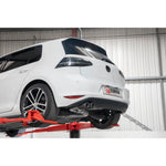 Scorpion Car Exhaust Cat-Back System (Non-Resonated) 90mm Carbon Fibre Ascari - Volkswagen Golf MK7 GTD 2013 - 2017