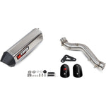 Scorpion Serket Parallel Titanium Slip-On Exhaust For KTM Adventure 890 2021-2025