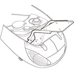 Shad Top Case Fitting Kit for Peugeot Vivacity 125 1999-2007