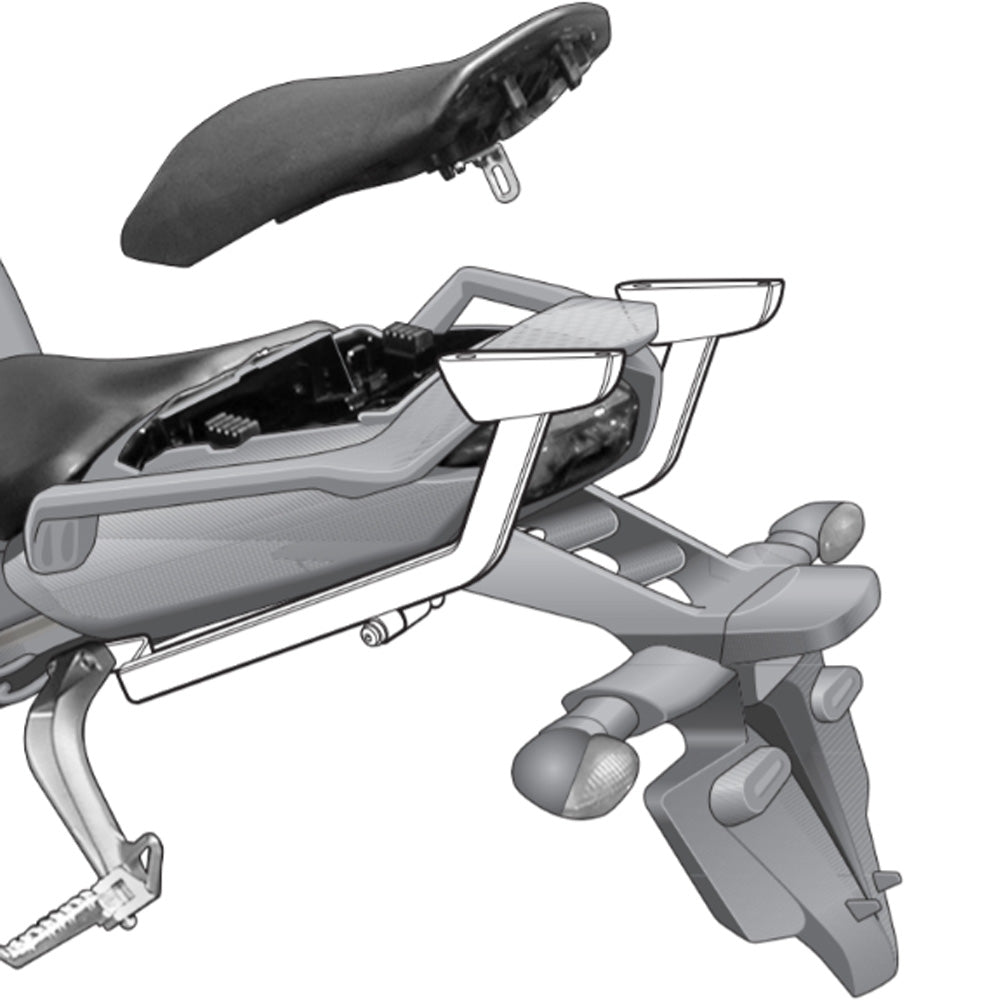 Shad Top Case Fitting Kit For Yamaha Tracer 700 GT 2019-2022 - New