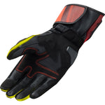 Rev It Metis 2 Leather Motorcycle Gloves M Black Neon Yellow