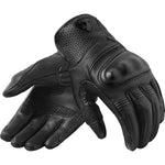 Rev It Monster 3 Leather Motorcycle Gloves 3XL Black