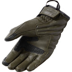 Rev It Monster 3 Leather Motorcycle Gloves XXL Dark Green