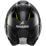Shark Evo-ES Kryd Anthracite Black Yellow Flip Front Motorcycle Helmet & Visor