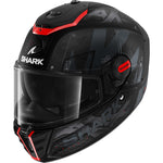 Shark Spartan RS Stingrey Matt Black Red Anthracite Motorcycle Helmet & Visor