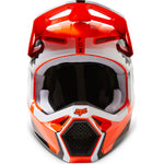 Fox Racing 2023 V1 Leed Flo Orange Motocross Helmet