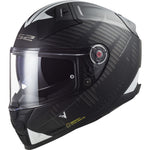 LS2 FF811 Vector II Splitter Motorcycle Helmet - Black White