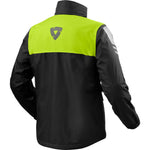 Rev It Nitric 4 H2O Motorcycle Rain Jacket S Black Neon Yellow