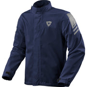 Rev It Cyclone 4 H2O Motorcycle Rain Jacket S Dark Blue