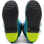 Fox Racing 2024 Comp Youth Motocross Boots - Blue Yellow