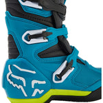 Fox Racing 2024 Comp Youth Motocross Boots - Blue Yellow