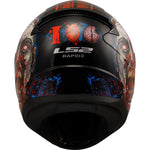 LS2 FF353 Rapid II Zombie Motorcycle Helmet