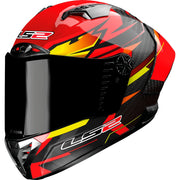 LS2 FF805 Thunder Carbon GP Aero Fire Motorcycle Helmet