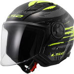 LS2 OF616 Airflow II Brush Open Face Motorcycle Helmet