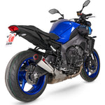Scorpion Serket Taper Stainless Steel Slip-On Exhaust For Yamaha MT-10 2022-2025