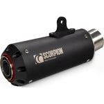 Scorpion Red Power Black Ceramic Slip-On Exhaust For Yamaha MT-10 2022-2025