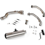 Scorpion Red Power Full System Stainless Steel Exhaust for Kawasaki Z650 2020 - 2023