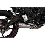 Scorpion Red Power Full System Stainless Steel Exhaust for Kawasaki Z650 2020 - 2023