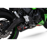 Scorpion Serket Taper Full System Carbon Fibre Exhaust for Kawasaki Ninja 650 2023