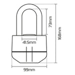 Oxford Chain 12 mm x 2.0 m & Boss Alarm Disc Lock 14 mm