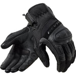 Rev It Dirt 4 Leather Motorcycle Gloves 4XL Black