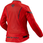 Rev It Control Air H2O Ladies Motorcycle Jacket 44 Red Black (UK 16)