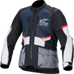 Alpinestars Andes Air DryStar Motorcycle Jacket & Trousers Blue Grey Black Kit