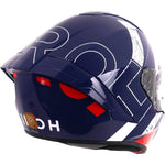 Airoh Matryx Scope Motorcycle Helmet - Blue Red