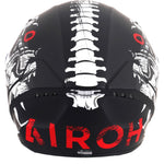 Airoh Connor Myth Motorcycle Helmet - Matt Black White