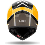 Airoh J110 Command Convertible Motorcycle Helmet - Yellow