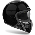 Airoh J110 Paesly Convertible Motorcycle Helmet - Black