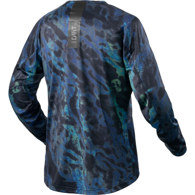 Rev It Emulsion Off Road Jersey - Blue Black