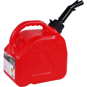 Bike It Fuel Can with Push-to-Pour Nozzle - 5L Red