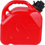 Bike It Fuel Can with Push-to-Pour Nozzle - 5L Red
