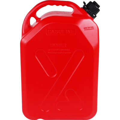 Bike It Fuel Can with Push-to-Pour Nozzle - 20L Red