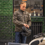 Oxford Sterling Dry2Dry Motorcycle Jacket - Khaki