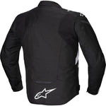 Alpinestars T-Jaws V4 WP Motorcycle Jacket - Black White