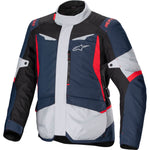 Alpinestars ST-1 WP Motorcycle Jacket - Dark Blue Black Bright Red