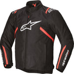 Alpinestars T-SPS V2 WP Motorcycle Jacket - Black White Red Fluo