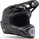 Fox Racing 2025 V3 RS MIPS Carbon Solid Motocross Helmet - Black