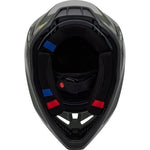 Fox Racing 2025 V3 RS MIPS Carbon Solid Motocross Helmet - Dark Stone