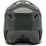 Fox Racing 2025 V3 RS MIPS Carbon Solid Motocross Helmet - Dark Stone