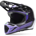 Fox Racing 2025 V3 RS MIPS Grid Motocross Helmet - Black Purple