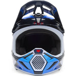 Fox Racing 2025 V3 MIPS Fade Motocross Helmet - White Blue