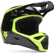 Fox Racing 2025 V1 MIPS Flow Motocross Helmet - Black Yellow