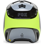Fox Racing 2025 V1 MIPS Flow Motocross Helmet - Black Yellow