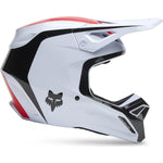 Fox Racing 2025 V1 MIPS Flow Motocross Helmet - White Red